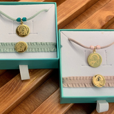 Conjunto CIELITO DOR - pulsera y collar